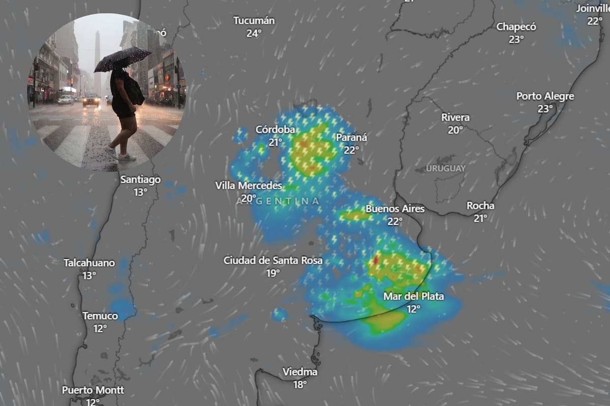¿Llueve hoy? Qué dice el Servicio Meteorológico para este martes 4 de noviembre