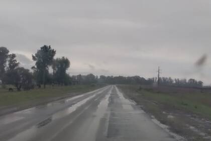 Lluvia en Berdier, Salto