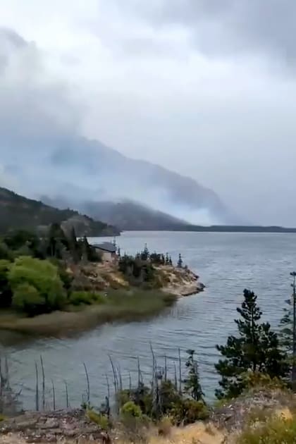 Lluvia en en El Hoyo y Epuyén, después de los incendios