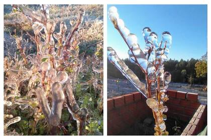 Lluvia engelante, en territorio misionero
