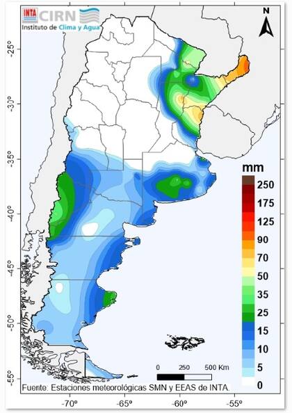Lluvias a hoy a las 9 AM