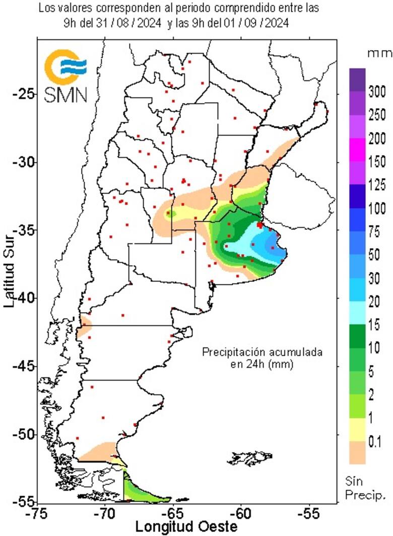 Las lluvias revitalizan el trigo en la región pampeana y preparan el terreno para la siembra de maíz