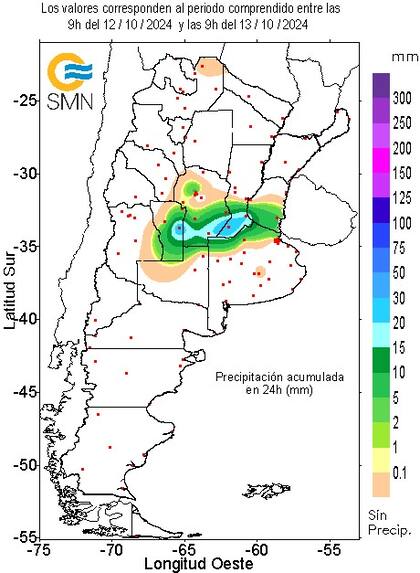 Lluvias hasta las 9 AM de este domingo