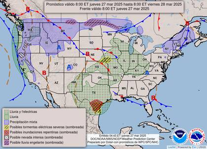 Lluvias torrenciales en Texas: acumulados superiores a 125 mm generan riesgo de inundaciones en zonas costeras