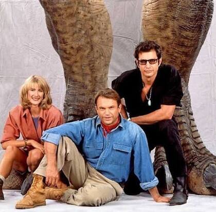 Los tres actores vuelven al cine juntos, como los míticos protagonistas de Jurassic Park