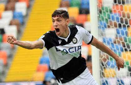 Lo grita con todo: Molina le anotó a Juventus.