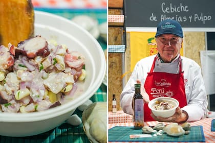 Lo más buscado fue el ceviche. Presentado en múltiples versiones, ganó el aplauso de los comensales. En la foto, la propesta del restaurante "Un cebichito", de la la región Tacna