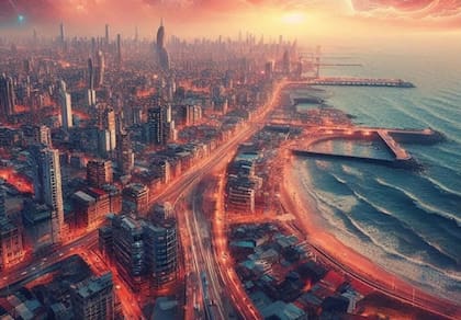 Lo más preocupante de las proyecciones digitales de la ciudad turística para el futuro es la dramática reducción de la superficie de sus playas