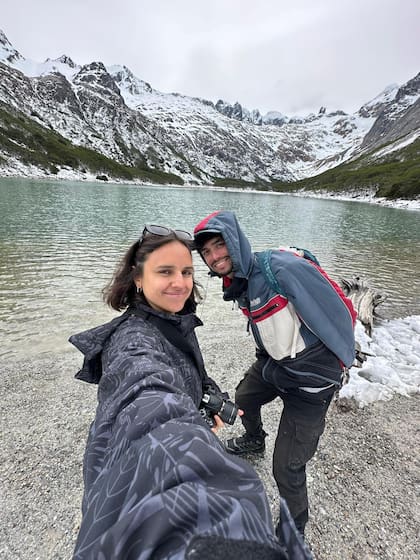 Lo más sorprendente para la pareja fue conocer el Fitz Roy, allí tomaron conciencia del aprecio de los turistas extranjeros por un paisaje inmenso