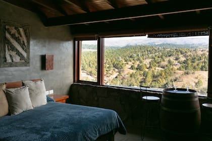 Lo mejor de Hostería El Durazno es la vista desde las habitaciones.