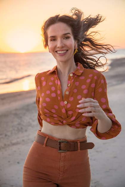 "Lo que encontré en Ricardo fue un compañero de ruta, que me quiere como soy, con todos mis defectos y mis cambios permanentes", señala Natalia sobre su marido