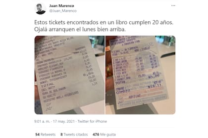 Lo que más llamó la atención de los usuarios fueron los $6,60 que gastó en la compra de fiambres