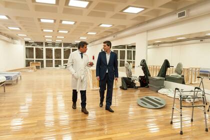 Lo que será el gimnasio para hacer neurorrehabilitación ambulatoria