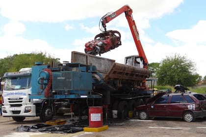 Lo recaudado por la chatarra es destinado a la Fundación Garrahan.