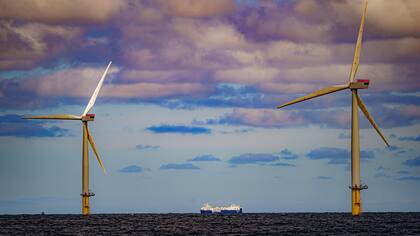 Loa parques eólicos producen energía verde.