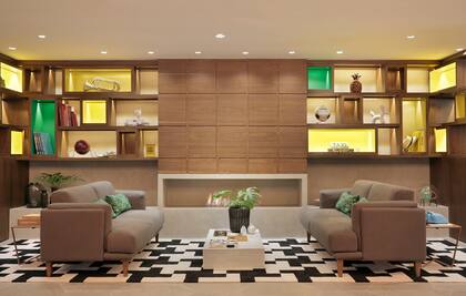 Lobby del Yoo 2, nueva propuesta en Botafogo.