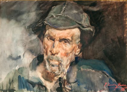 "Lobo de mar" (1894), de Joaquín Sorolla y Bastida, la primera obra de un artista español que ingresó en la colección del Museo Nacional de Bellas Artes