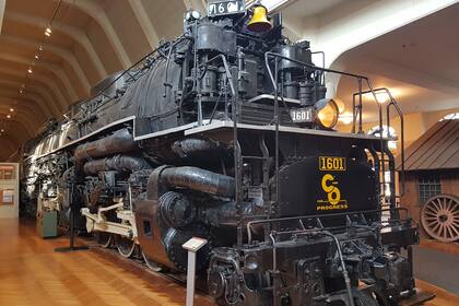 Locomotora Allegheny de vapor 1941. Un gigante de más de 600 toneladas que arrastraba trenes de hasta 1,25 millas (2 km) de longitud