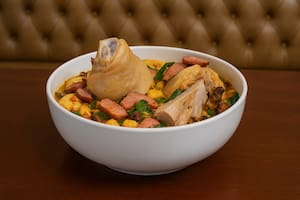 Locro de Germán Ruberto, chef de Bernandino