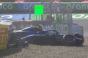 Dos banderas rojas en el final de la clasificación y una pole con suspenso para Verstappen