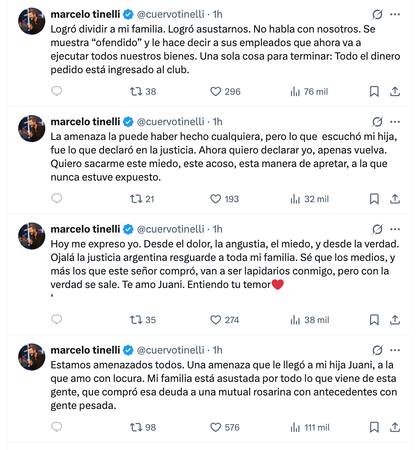"Logró dividir a mi familia. Logró asustarnos", expresó el conductor sobre el empresario