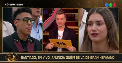 Lola quedó en un mano a mano con Brian (Foto: Captura de video)