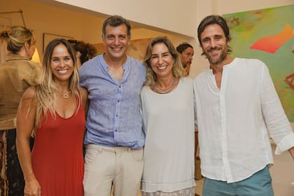 Loli Gómez Romero, Santiago Corral San Martín, Fátima Caballero y Marcelo Avogadro