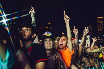 Los fans en Lollapalooza Chicago