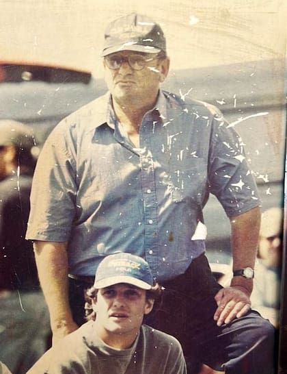 Lolo Castagnola con su padre, Chalo: "Algunos sectores del polo no nos aceptaban por no ser del ambiente y nos lo hicieron sentir"