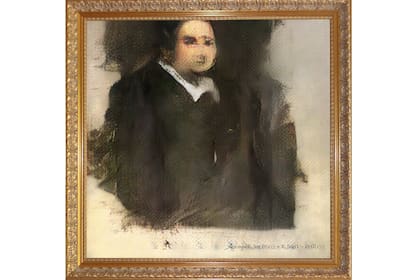 Retrato de Edmond Belamy, la primera pintura realizada por un algoritmo que llegó a una subasta