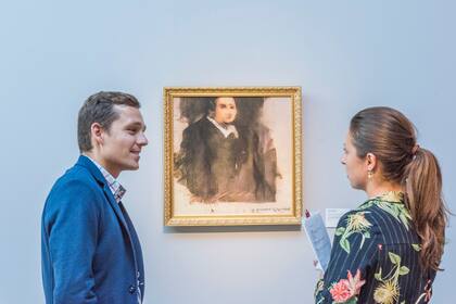 El Retrato de Edmond Belamy, exhibido en Christies