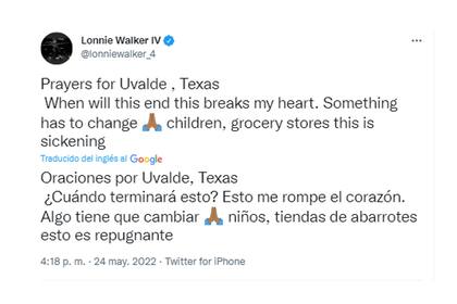 Lonnie consideró que tiene que haber un cambio urgente
