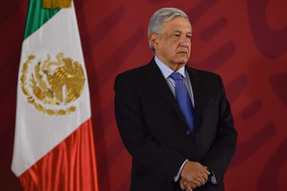 López Obrador, durante su clásica conferencia de prensa matutina