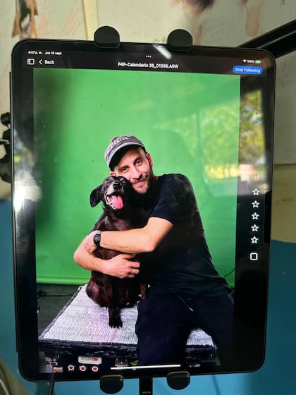 López y Luciano Carbone, uno de los fundadores de Proyecto 4 Patas.