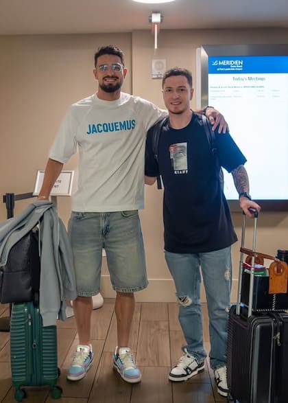 López y Moreno son figuras destacadas del Palmeiras de Brasil (Foto: @afaseleccion)