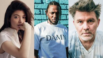 Lorde, Kendrick Lamar y James Murphy, el líder de LCD Soundsystem