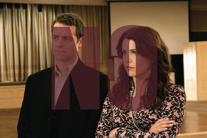 Lorelai y Christopher en Gilmore Girls. Uno de los NO más rotundos de las parejas televisivas