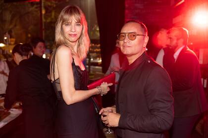 Lorena Ceriscioli y Fabián Medina Flores se ponen al día.