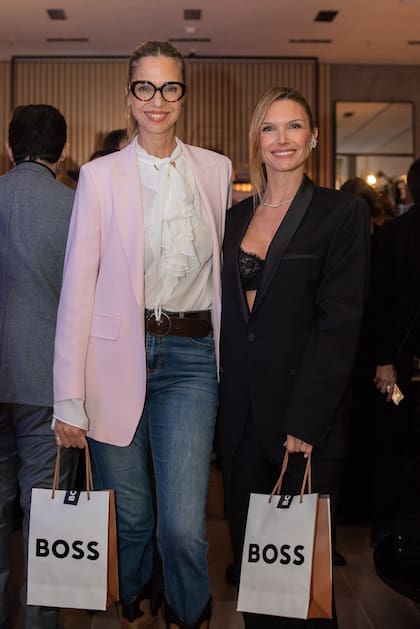 Lorena Ceriscioli y Zófía Zámolo dijeron presente en el evento de Boss.