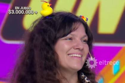 Lorena dijo que si ganaba el dinero quería utilizarlo para impulsar su emprendimiento (Foto: Captura de TV / eltrece)