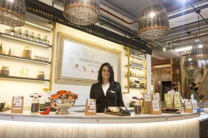 Lorena Galasso y el espacio de Las Romeas y Sabe Cacao