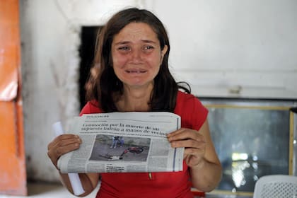 Lorena, la madre de David Moreira, aún espera que la justicia identifique a los autores del homicidio de su hijo