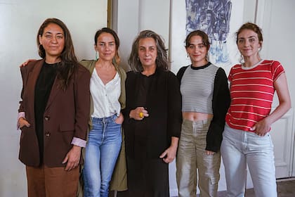 Lorena Vega, Jazmín Stuart, Paula Hernández, Carolina Kopelioff y Julieta Zylberberg