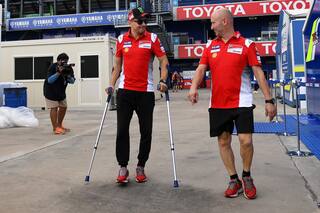 Brutal accidente de Jorge Lorenzo en el MotoGP: su moto quedó destrozada