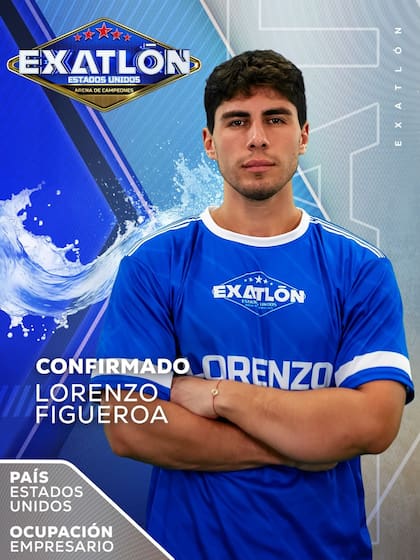 Lorenzo Figueroa se suma a la competencia extrema que se transmitirá el martes 2 de diciembre por Telemundo (Instagram/@lo_figueroa)