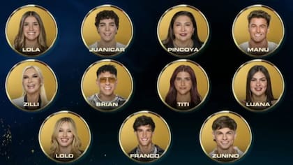 Los 11 nominados en el regreso de la placa negativa en Gran Hermano 2026