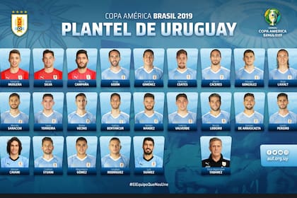 Uruguay, una selección siempre temible en Copa América
