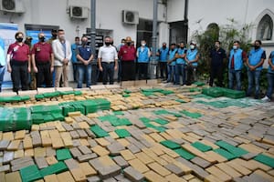 Drogas: un chofer, 5181 kilos de marihuana y la incógnita del destino final