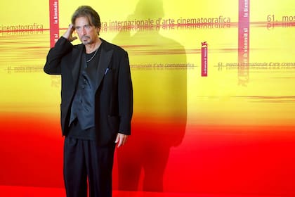 El actor estadounidense Al Pacino arriba a un evento en el Lido de Venecia, el 4 de septiembre de 2004