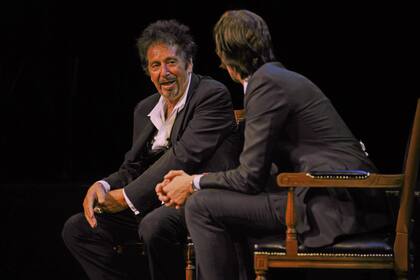 Pacino en el Teatro Colón, durante su visita a Argentina en el año 2016